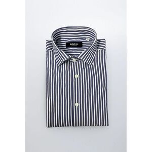 Baldinini Trend Cotton Shirt with Classic Design Men Blue Shirts